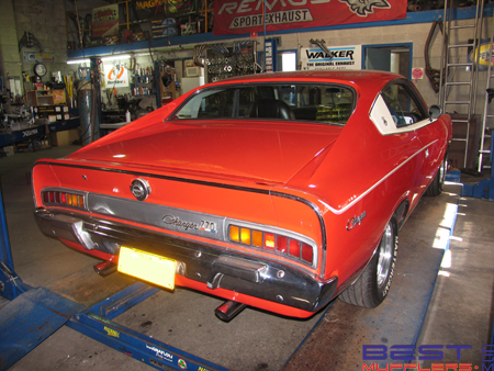 1972 VH Valiant Charger Custom Exhaust System