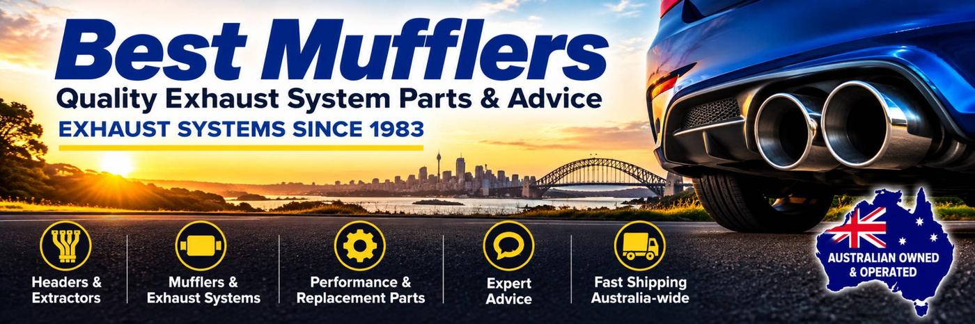 Best Mufflers Australia - Quality Exhaust System Parts and Advice Since 1983