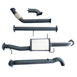 Ford Courier 2.5 2000 -2005  Turbo Diesel Outlaw Exhaust System [FORD01SS]