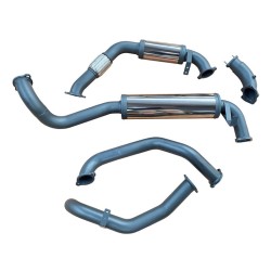 Toyota Land Cruiser 80 Series 
4.2 1HD Turbo Diesel 1990-1998 
Outlaw Performance Exhaust System 
PN# TOY01SS