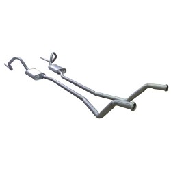 Ford Mustang Coupe & Fastback
289 & 302 Windsor 1964 to 1966 
Exhaust System Pipework Kit 
Direct Fit To Factory Manifolds