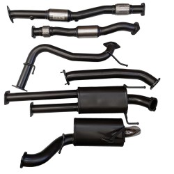 Nissan Patrol Y62 
5.6 V8 2013-2024 Series 1-5 
Outlaw Cat Back Sports Exhaust System 
Includes Secondary Cats 
PN# NISS024SS
