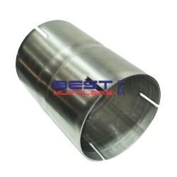 Exhaust Pipe Joining Sleeve 
For joining two pipes the same size 
Fits Over 127mm [5.00"] Exhaust Pipe 
PN# EXD5000SS