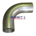 Mandrel Exhaust Bend  
152mm [6.00"] OD 
90 Degrees 
Mild Steel 
PN# SB60090