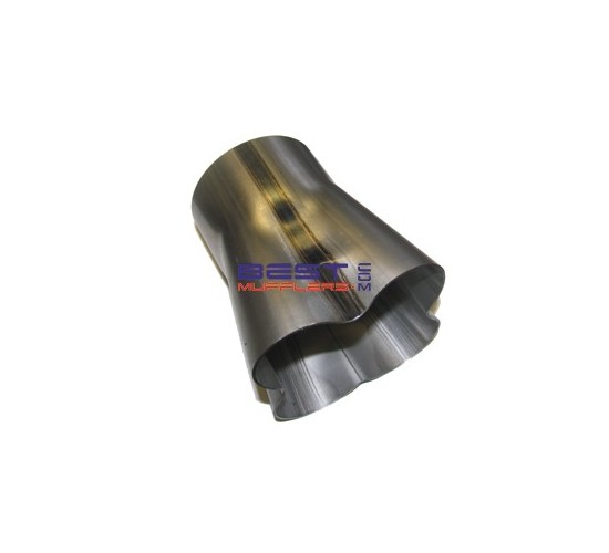 Exhaust Pipe Merge Collector Cone 4 x 51mm 102mm Outlet [CC405]