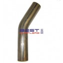 Mandrel Exhaust Bend 
42mm [1.58"] Outside Diameter 
30 Degrees Mild Steel Semi Bright 
PN#SB15830