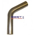 Mandrel Exhaust Bend 
42mm [1.58"] Outside Diameter 
60 Degrees Mild Steel Semi Bright 
PN#SB15860