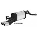 VW Polo [9N] 2002 on Remus Performance Rear Muffler Assembly [Click for Info]