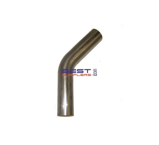 Mandrel Exhaust Bend 
152mm OD [6.00"] 45deg 
Mild Steel 
PN# SB60045
