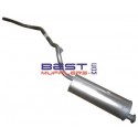 Toyota Hiace Van LH50 Diesel 1982 to 1989 Factory Fit Muffler Tailpipe Assembly [BM4050 / M8682-Z]