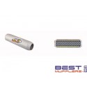 Universal Hotdog Resonator Muffler [no spiggots] 51mm inlet 230mm long [BSO413 / UNI09200]