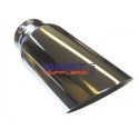 Chrome Exhaust Tip 
2.50" ID 2.75" OD 
Chrome Plated Mild Steel 
PN# AC408