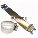EasySeal Exhaust Clamp 
Suits 152mm [6.00"] Pipe 
Used for joining straight exhaust pipe to flexible exhaust pipe
PN# TSSL600