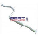 Mitsubishi Mirage CE 1996 to 2004 
Exhaust System Centre Muffler Assembly 
1730mm Long [check before ordering] 
PN# BI4691