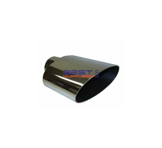 Holden Commodore VT VY Oval Chrome Exhaust Tip 2.50" Inlet [VT63 / Z401]