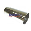 Stainless Steel Exhaust Tip 
2.00 ID 3.00" OD 
Polished Stainless Steel 
PN# SC302SS