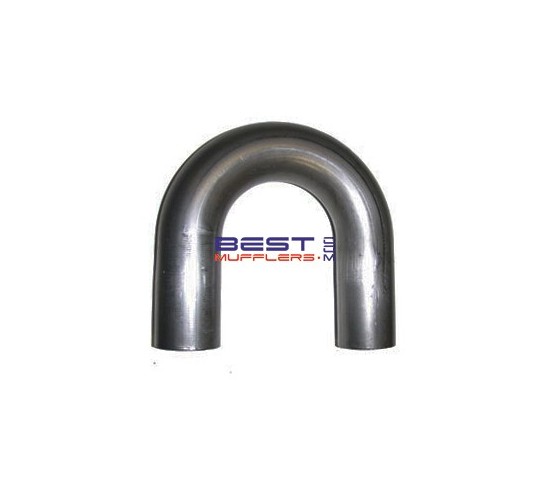 Mandrel Exhaust Bend 
42mm [1.58"] Outside Diameter 
180 Degrees Mild Steel Semi Bright 
PN# SB158180
