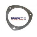 Exhaust Flange Plate 3 Bolt 102mm ID 107mm bolt distance Stainless [FP3102-107-304]