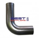 Stainless Steel Mandrel Bend #304
3 1/2" od
Tight Radius
90 Deg
PN#SSB35090TR-304