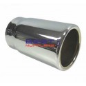 Chrome Exhaust Tips
2 1/2" Inlet [[ID]
2 3/4" Outlet [OD]
5" Long
Rolled In Design
PN# RX408.5
