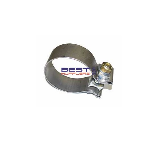 Exhaust System Clamp 
Single Bolt Design 76mm to 80mm ID 
Heavy Duty with Locking Nut 
PN# SBC300SS