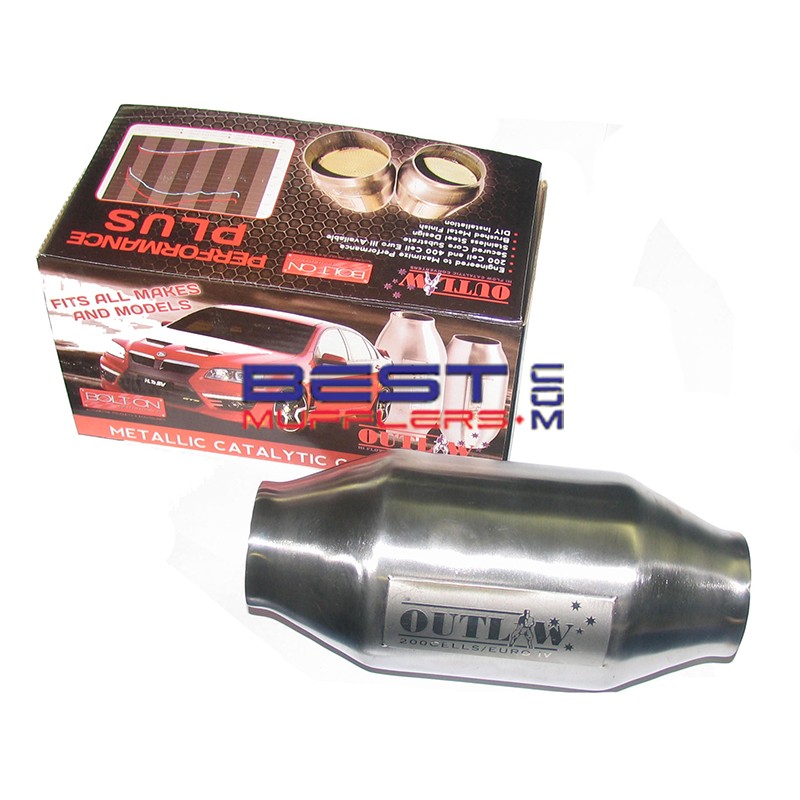 Outlaw Catalytic Converter
Euro 4 Rated
2.50" Inlet / Outlet
4.00" Body
Metal Substrate
PN#OUT2463