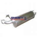 Toyota Landcruiser 105 Series 
FZJ105 4.5 1FZ-FE 1/1998 on 
Factory Fit Middle Muffler Assembly