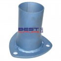 Exhaust Header / Extractor Outlet Tapered Reducing Cone 
Flanged 2.50" ID to 2.00 OD Mild Steel 
PN# COL3B63-51OD