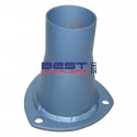 Exhaust Header / Extractor Outlet Tapered Reducing Cone 
Flanged 3.00" ID to 2.00 OD Mild Steel 
PN# COL3B76-51OD