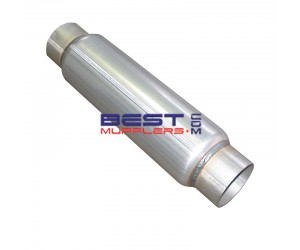 Hotdog Resonator 3 0 Id 12 0 Long Spiral Louvered Great Quality