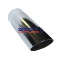 Stainless Steel Exhaust Tip 
2.25" ID 2.50" OD 
Polished Stainless Steel 
Australian Made 
PN# AC308SS