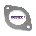 Exhaust System Flange Plate 
2 Bolt 63mm ID 105mm Bolt Distance 
Suits Universal Applications 
PN# FP263-105