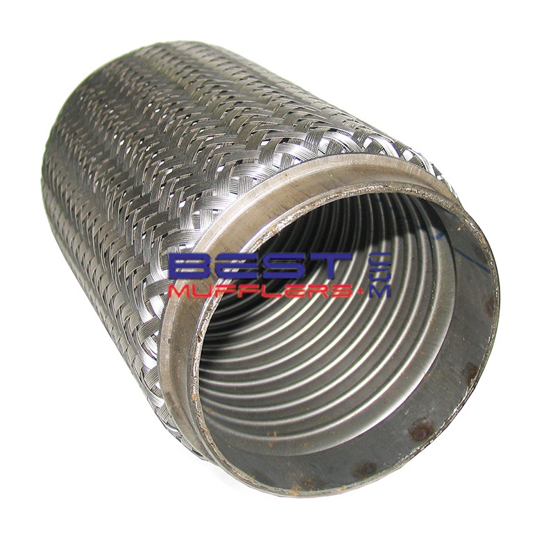 Exhaust System Flexible Bellow 
102mm ID 202mm Long 
Non Braided for Low RPM Applications 
PN# CF102-202S