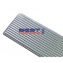 Aluminium Layered Heat Shielding Material 700mm x 270mm Rated to 900c [HR142]