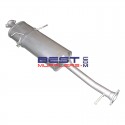Factory Fit Exhaust Systems
Ford Courier PD 2.6ltr 4wd
4/1996 to 10/1998
Front Muffler Assembly
PN# MM6147