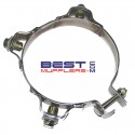 Heat Shield Mounting Clamps 
Suits 202mm [8.00"] 
Polished Stainless Steel 
PN# SPGB800SS