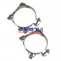 Truck Stack Heat Shield Mounting Clamps [2]
Suits 152mm [6"]
Polished Stainless Steel
PN# SPGB600SS