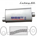 Lukey Sports Muffler 
Ultra Flow Design 
Universal Applications 51mm ID 
400mm Long 
PN# LMU17603