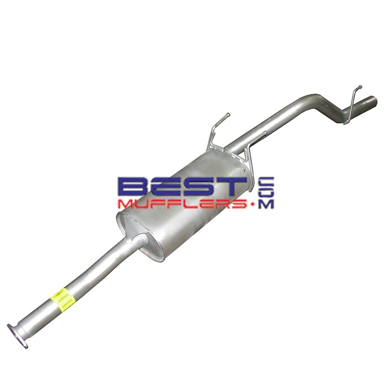 Berklee Exhaust Systems
Toyota Hilux RZN169 
2.7 3RZ-FE 8/1997 to 4/2005 
Sports Muffler Tailpipe Assembly 
Australian Made