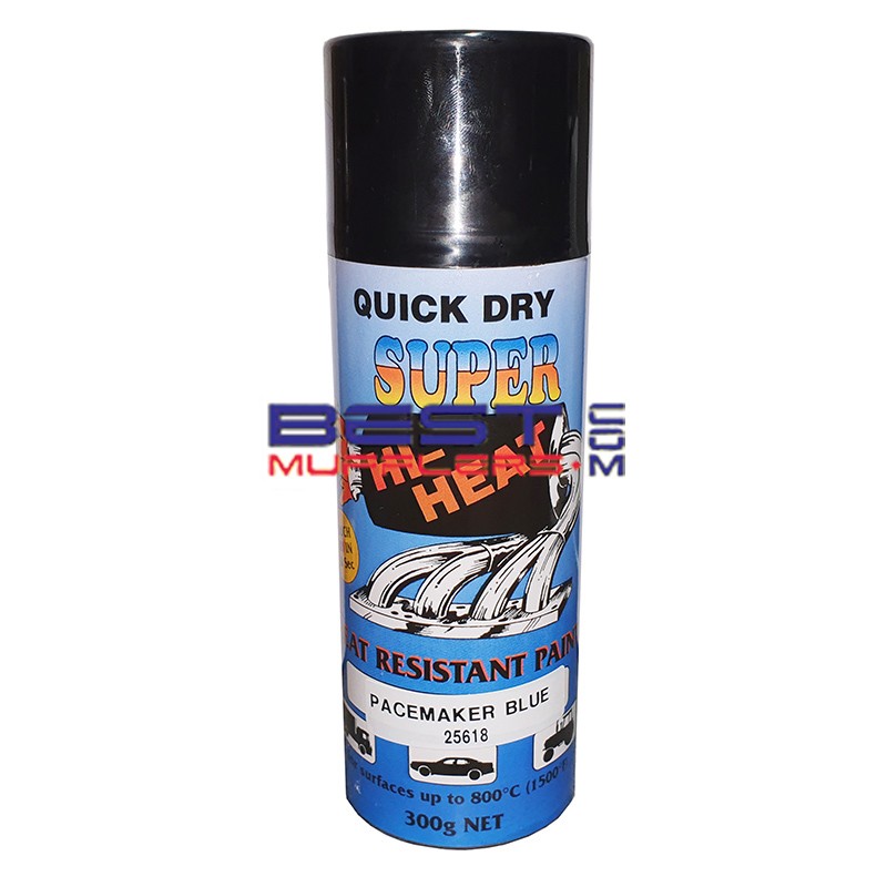 Pacemaker Blue Exhaust Paint 
High Temperature 800 degrees 
For Manifolds Extractors & Exhaust Systems 
PN# HHEP300PB