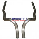 Ford Falcon XR XT XW XY 
Sedan Wagon & Ute 
Twin Exhaust System Tailpipes 3.00" 
409 Stainless Steel 
PN# BMA-3T9002LR-409