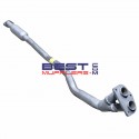 Toyota Hilux RN85 Front Pipe / Engine Pipe with Resonator 1990 to 1997