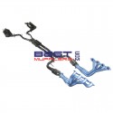 Holden Commodore VE VF Sedan Pacemaker Twin 3.00" Exhaust System With Headers [PH5381-VE300-KIT / PP5381-61 ]