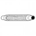Hotdog Muffler / Resonator 
18.00" Long 1.50 Inlet / Outlet 
Spiral Lourvered Design 
PN# HDL18150