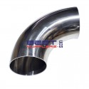 Mandrel Exhaust Bend
102mm [4.00"] OD
90 Degree 
Stainless Steel #316
PN# SSB40090SL-316