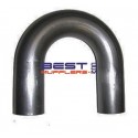 Mandrel Exhaust Bend 
102mm [4.00"] OD 
180 Degrees 
Mild Steel 
PN# SB400180