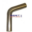 Mandrel Exhaust Bend 
76mm [3.50"] Outside Diameter 
75 Degrees Mild Steel Semi Bright 
PN# SB35075