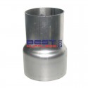 Exhaust Pipe Adaptor 
1.75" OD to 2.00" ID 
Mild Steel [Semi-Bright]
PN# EXA175218