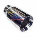 Chrome Exhaust Tip 
2.50" Inlet 3.50" Outlet 
Straight Cut Design 
PN#SC510SS