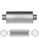Lukey Sports Muffler 
Ultra Flow Design 63mm ID 
Stainless Steel #409 
6.00" x 14" Long 
PN# LSU17263